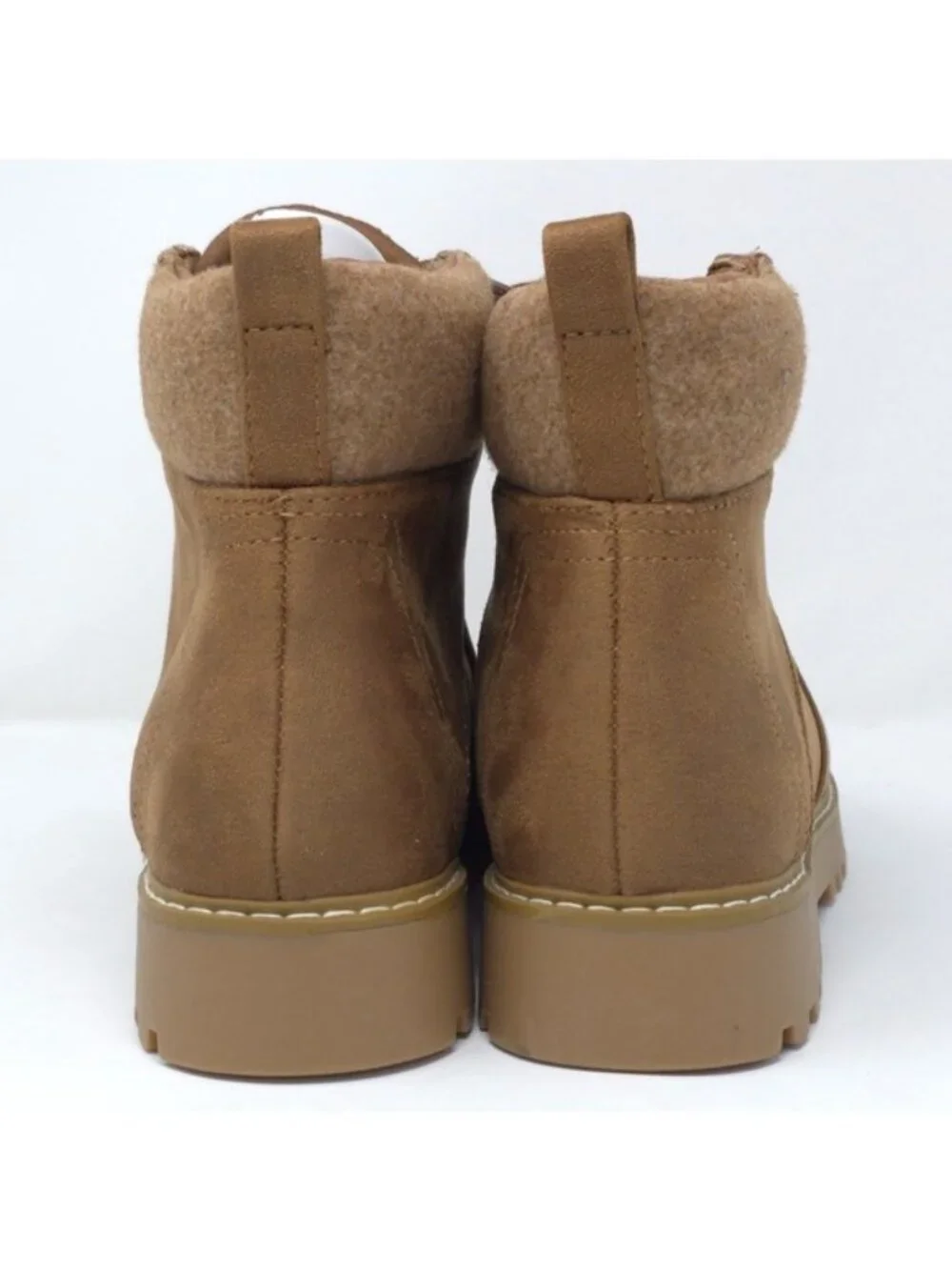 CLIFFS BY WHITE MOUNTAIN Connie Cushioned Lace Up City Hiker Ankle Boot Brown 9M - Picture 5 of 7
